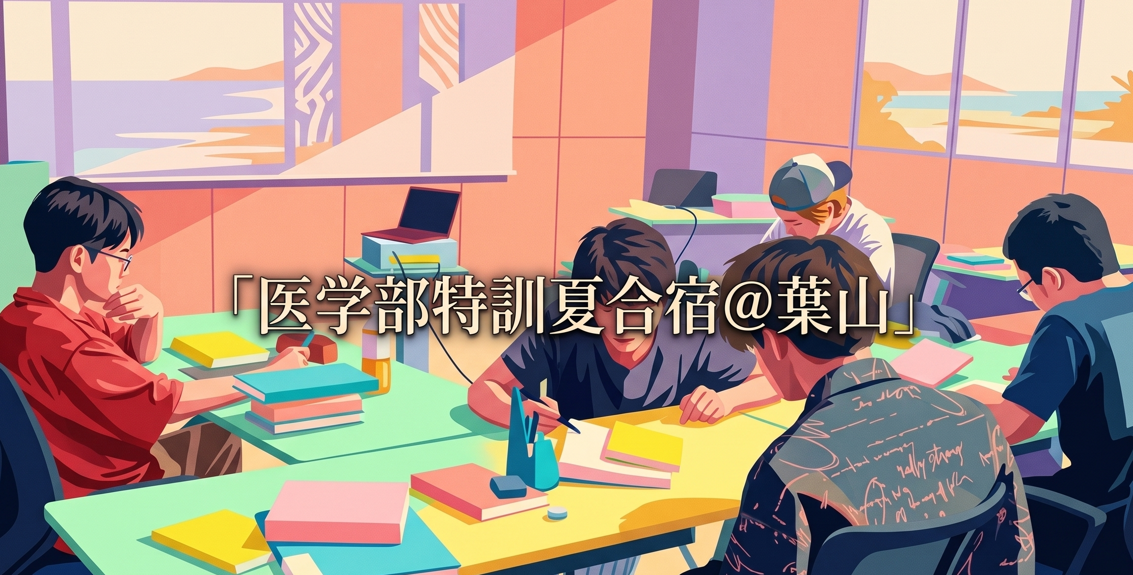 医学部特訓夏合宿@葉山