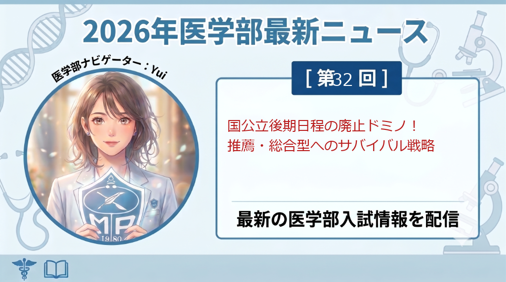 国公立後期日程の廃止ドミノと推薦枠拡大