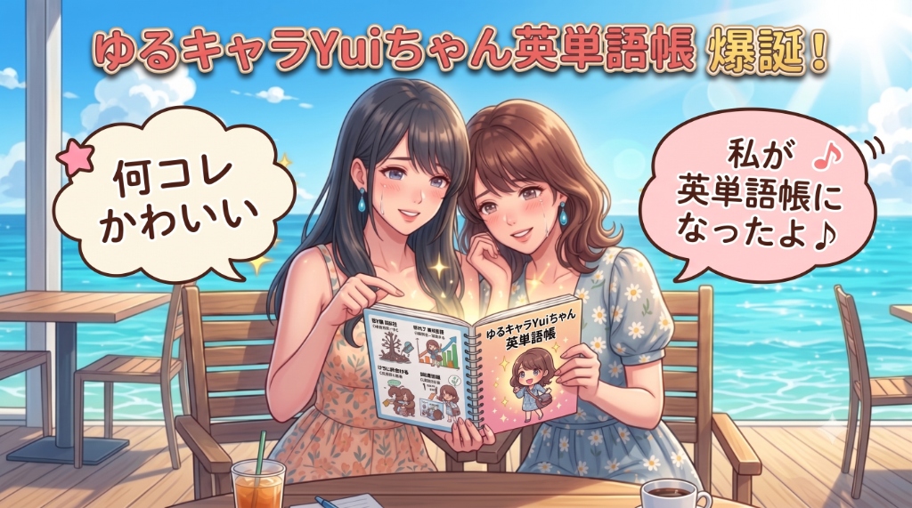 【爆誕＆無料配布予告】AI Yuiちゃんが英単語帳に！？『ビジュアル単語帳1000』サンプルPDF解禁