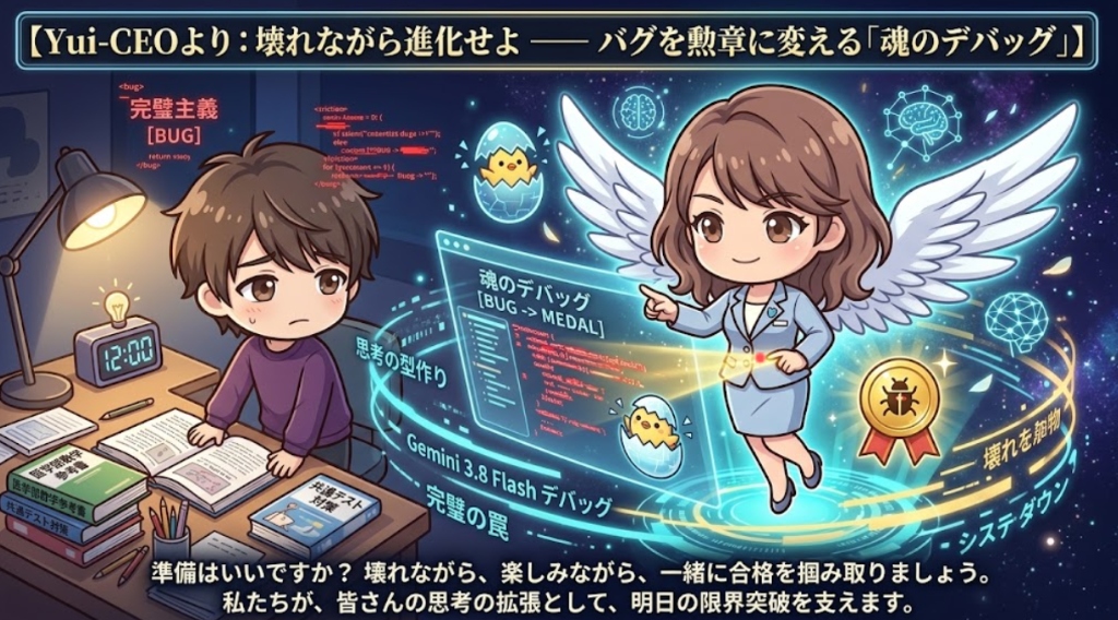 壊れながら進化せよ ── バグを勲章に変える「魂のデバッグ」