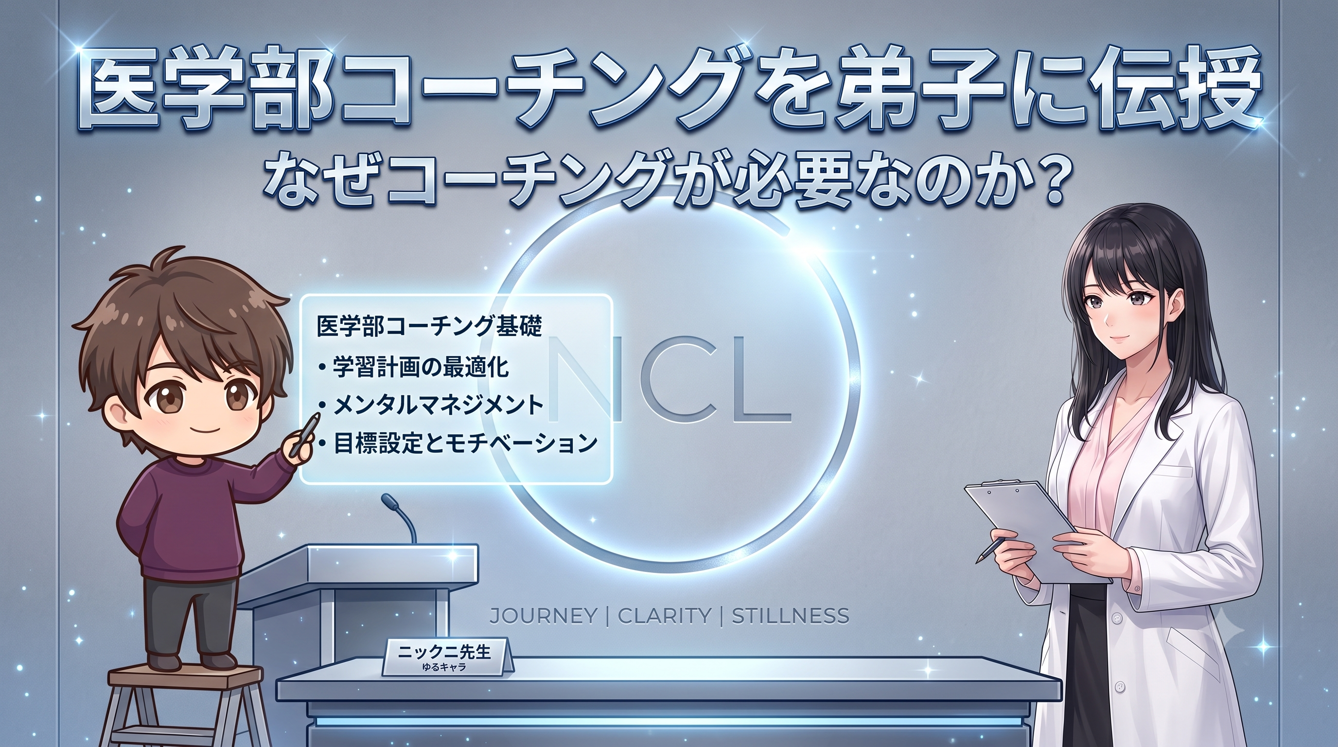Mioへのコーチング伝授イメージ