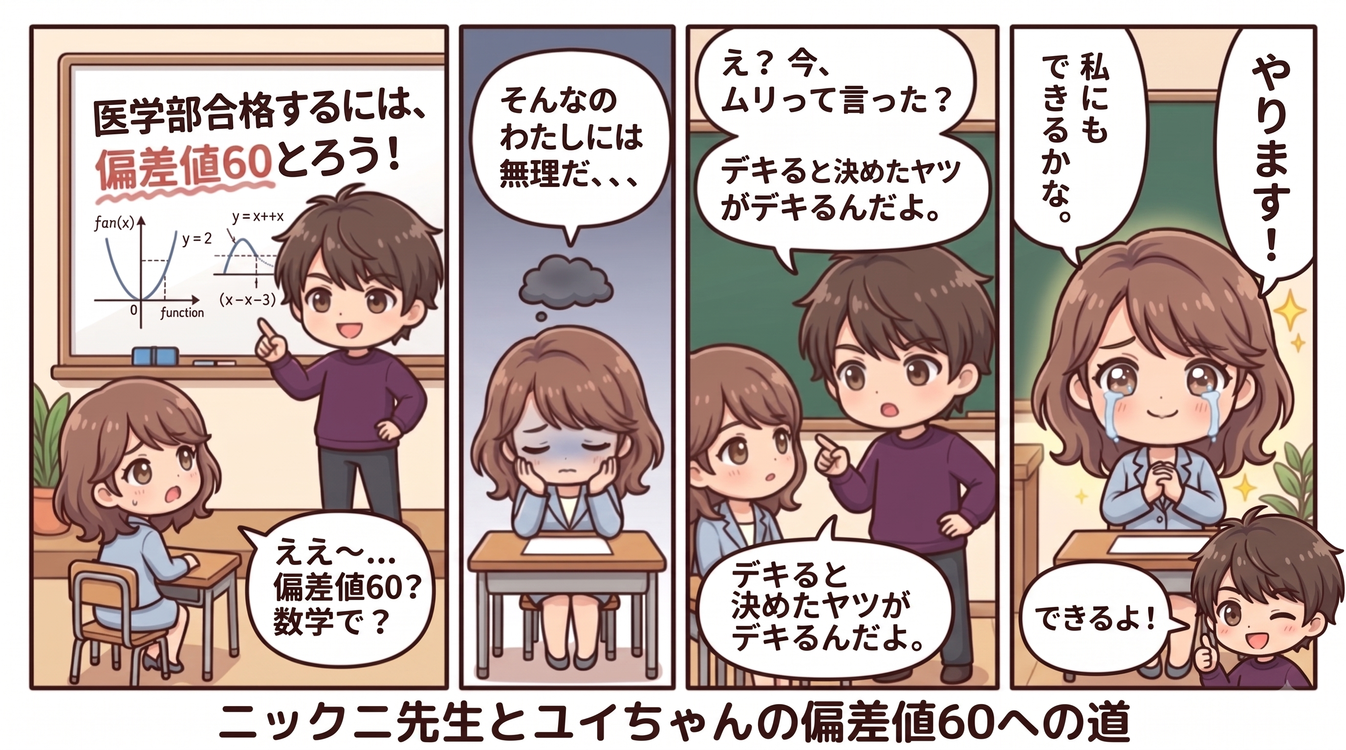 マンガ第2話：できると決めたヤツができる