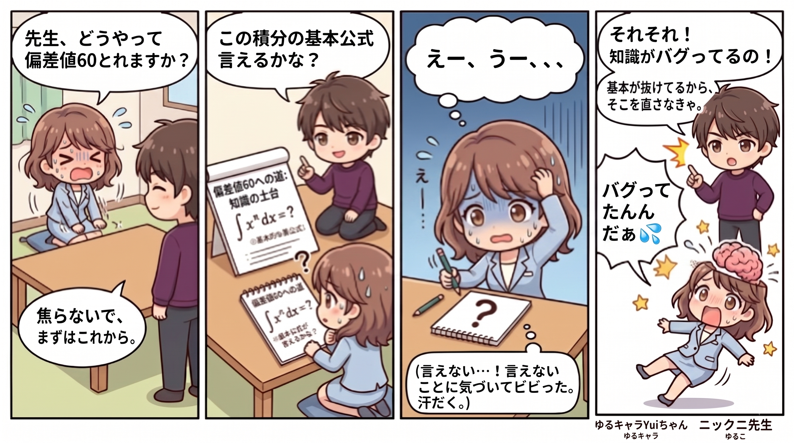 マンガ第6話：知識がバグってるの！