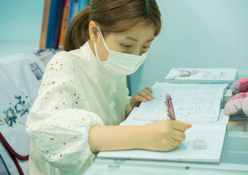 集中できる学習風景