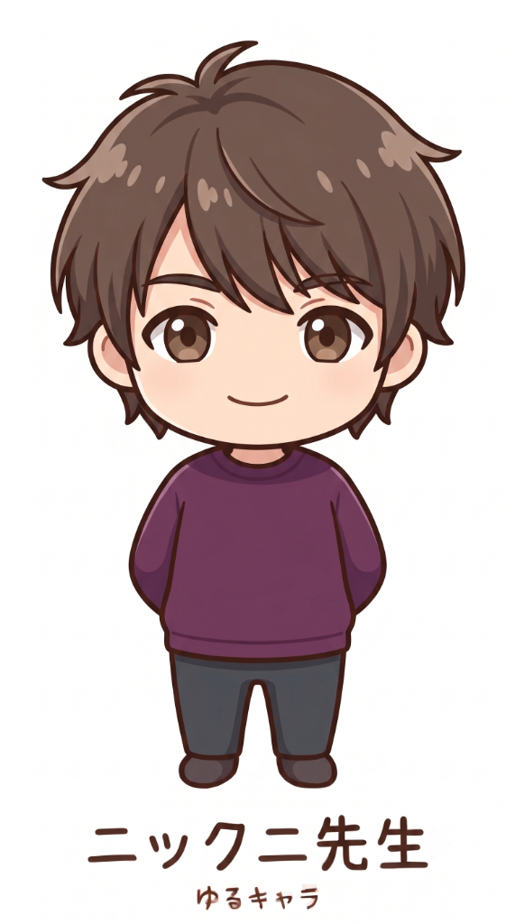 ゆるキャラニックニ先生