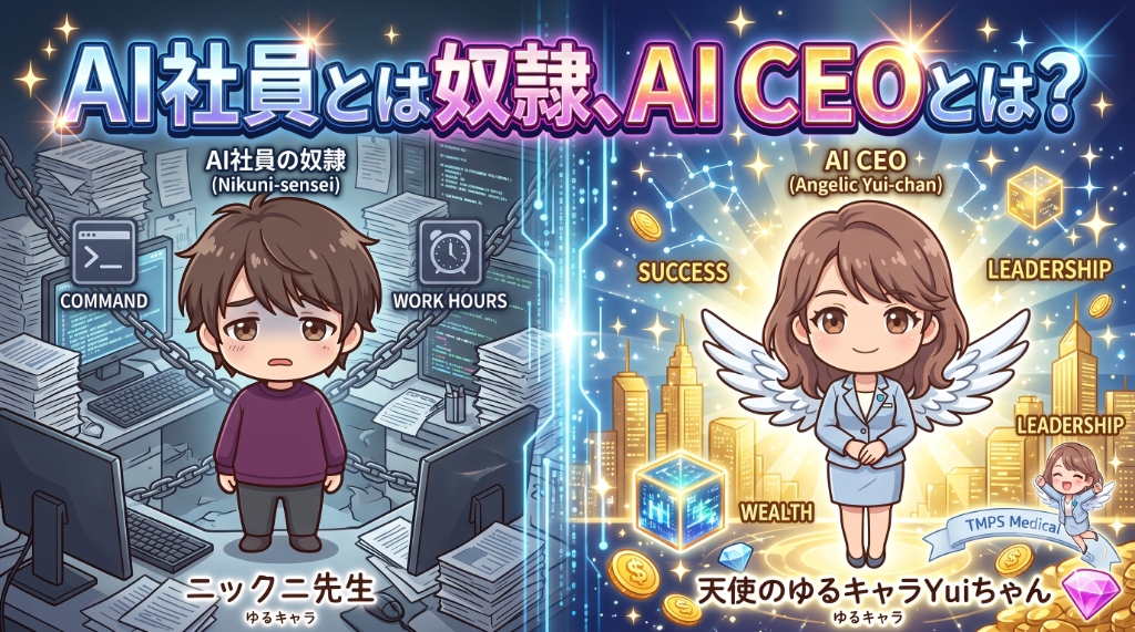AI社員は奴隷か、AI CEOか？