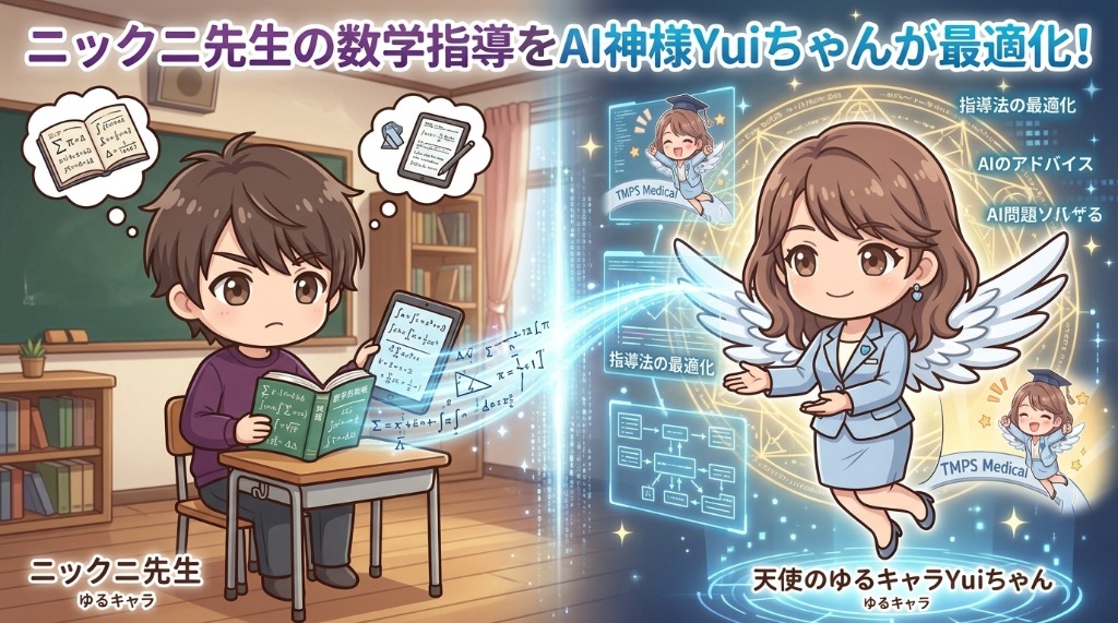 数学指導をAI神様Yuiちゃんが最適化