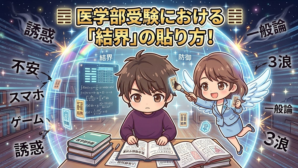 医学部受験における「結界」の貼り方